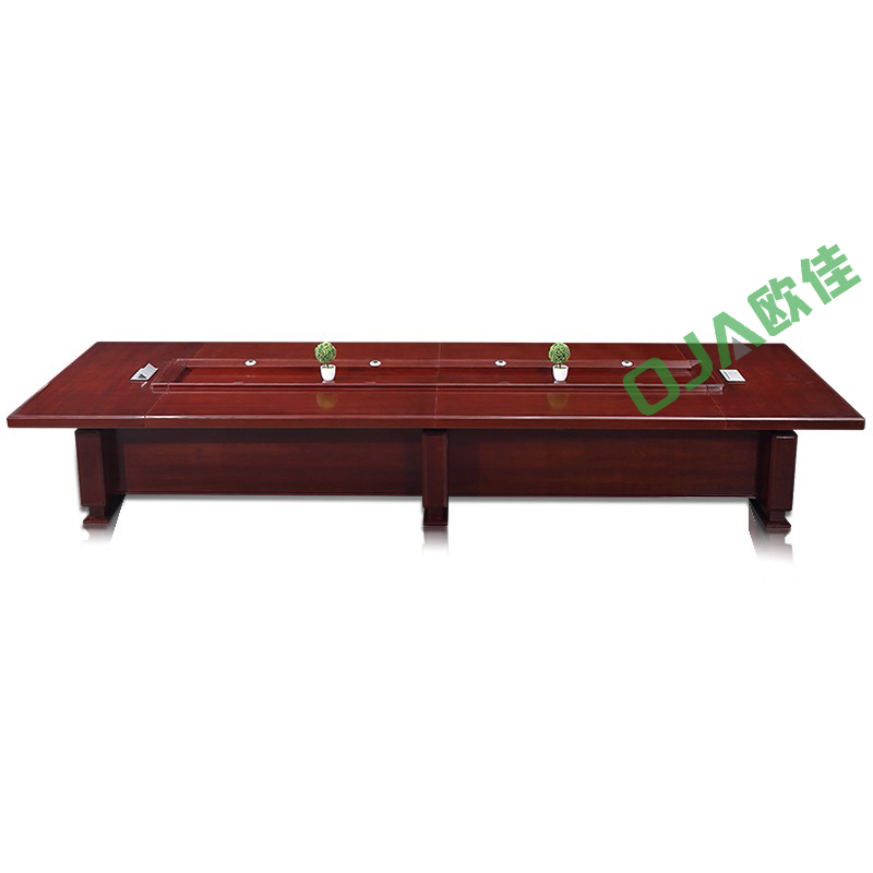 東原/木制臺(tái)、桌類/型號(hào)H0109JA/會(huì)議桌 大型辦公會(huì)議培訓(xùn)桌/規(guī)格4000W*1600D*750H/胡桃色/產(chǎn)地廣東/每張價(jià)格